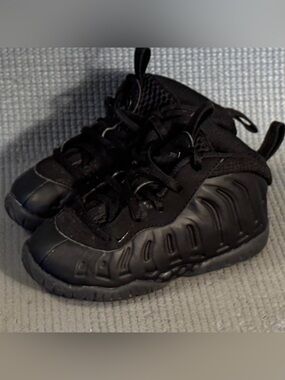 Nike Little Posite One Anthracite TD Shoes FN7315-001 Toddler Size 6C